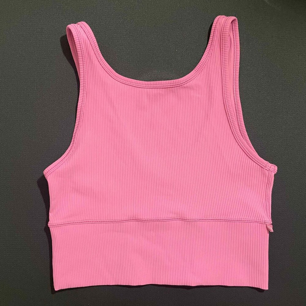 Lululemon Power Pivot Top - Pink Blossom
